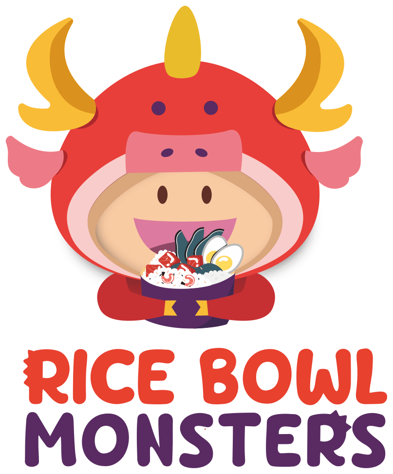 Rice Bowl Monster Logo